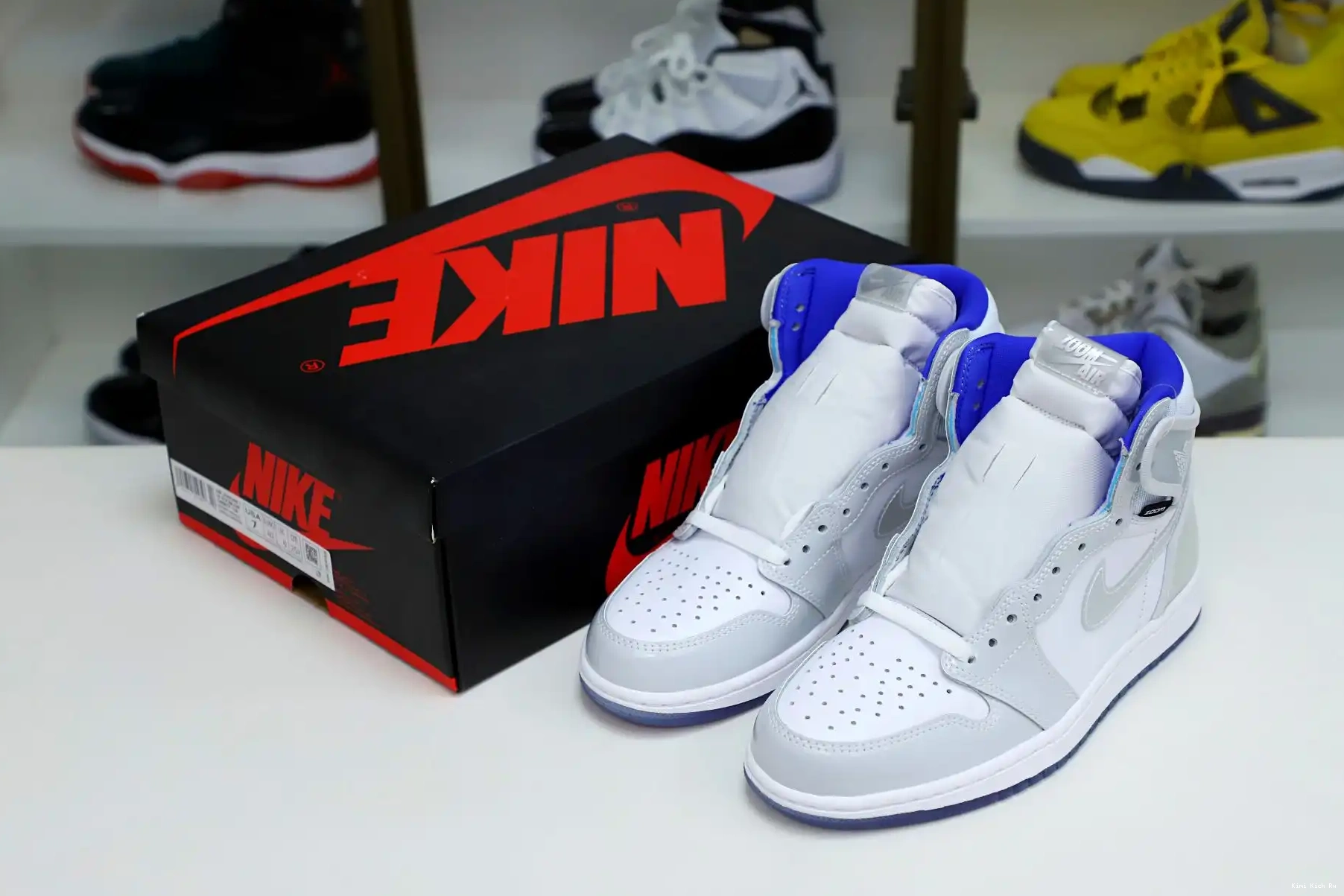 AIR JORDAN 1 Kimikick BLUE' HIGH 'RACER ZOOM 0501
